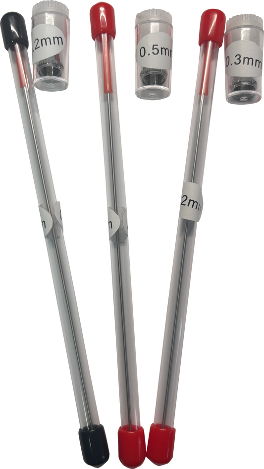 DePes QP1付属ハンドピース ニードル(0.2mm+0.3mm+0.5mm)